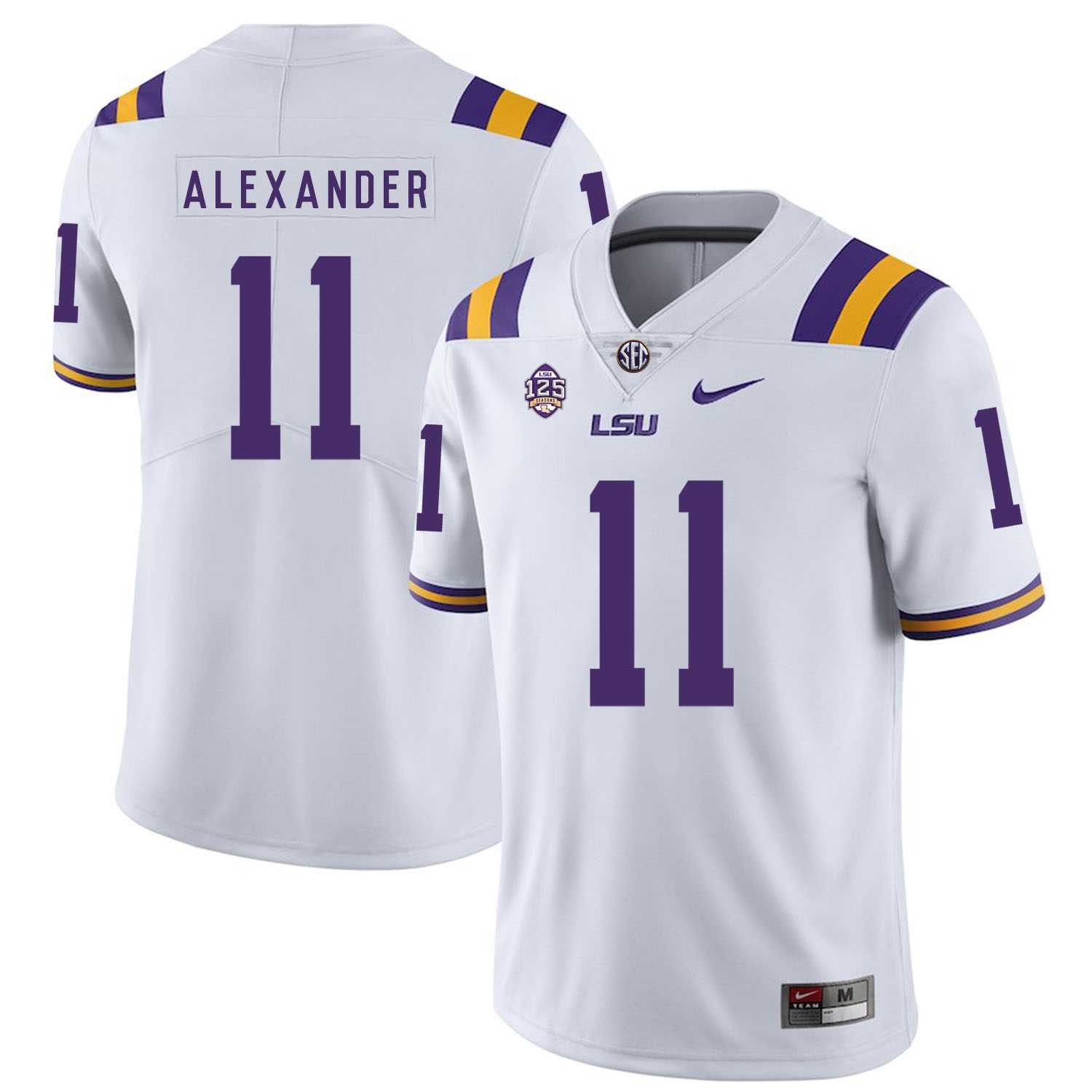 LSU Tigers 11 Terrnce Alexander White Nike College Football Jersey Dzhi,We sell and wholesale LSU Tigers 11 Terrnce Alexander White Nike College Football Jersey Dzhi on line form chian!